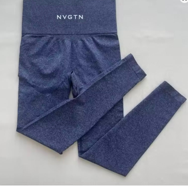 NVGTN Leggings sans couture pour femmes, pantalon de yoga taille haute