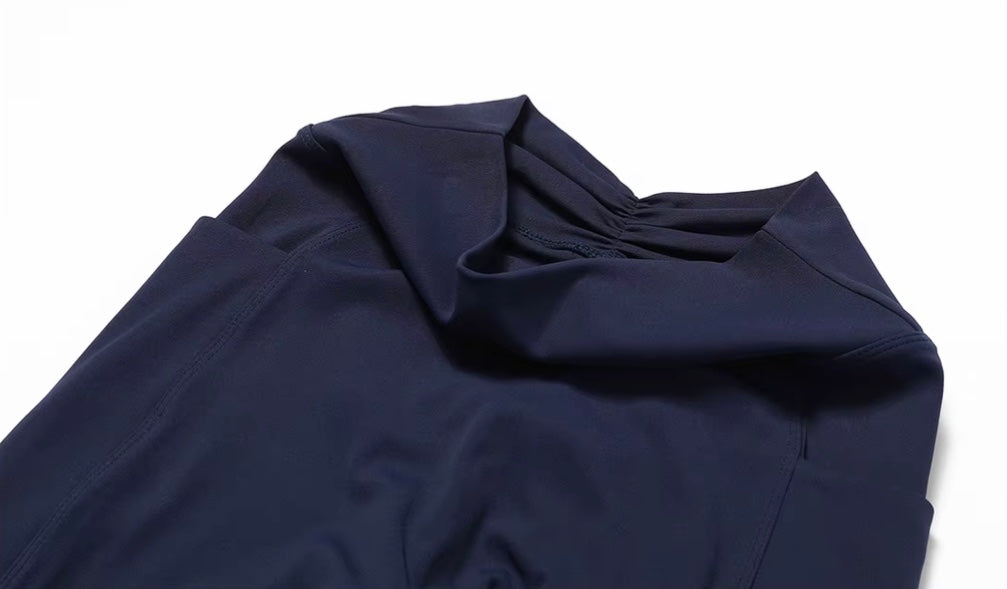 Ensemble de Yoga 2 pièces pour femmes, vêtements d'entraînement Push Up, vêtements de sport, Legging de gymnastique, soutien-gorge de Fitness, haut court, combinaisons de sport à manches longues