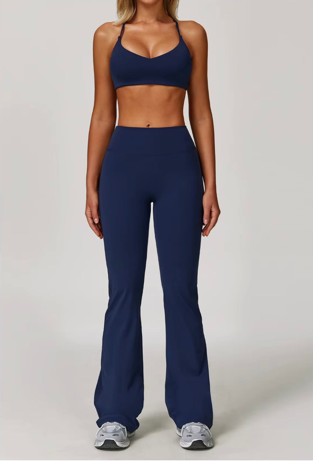 Ensemble de gymnastique 3 pièces pour femmes, veste de soutien-gorge de Yoga, taille haute, Leggings froissés, short, combinaison de sport, vêtements de Fitness
