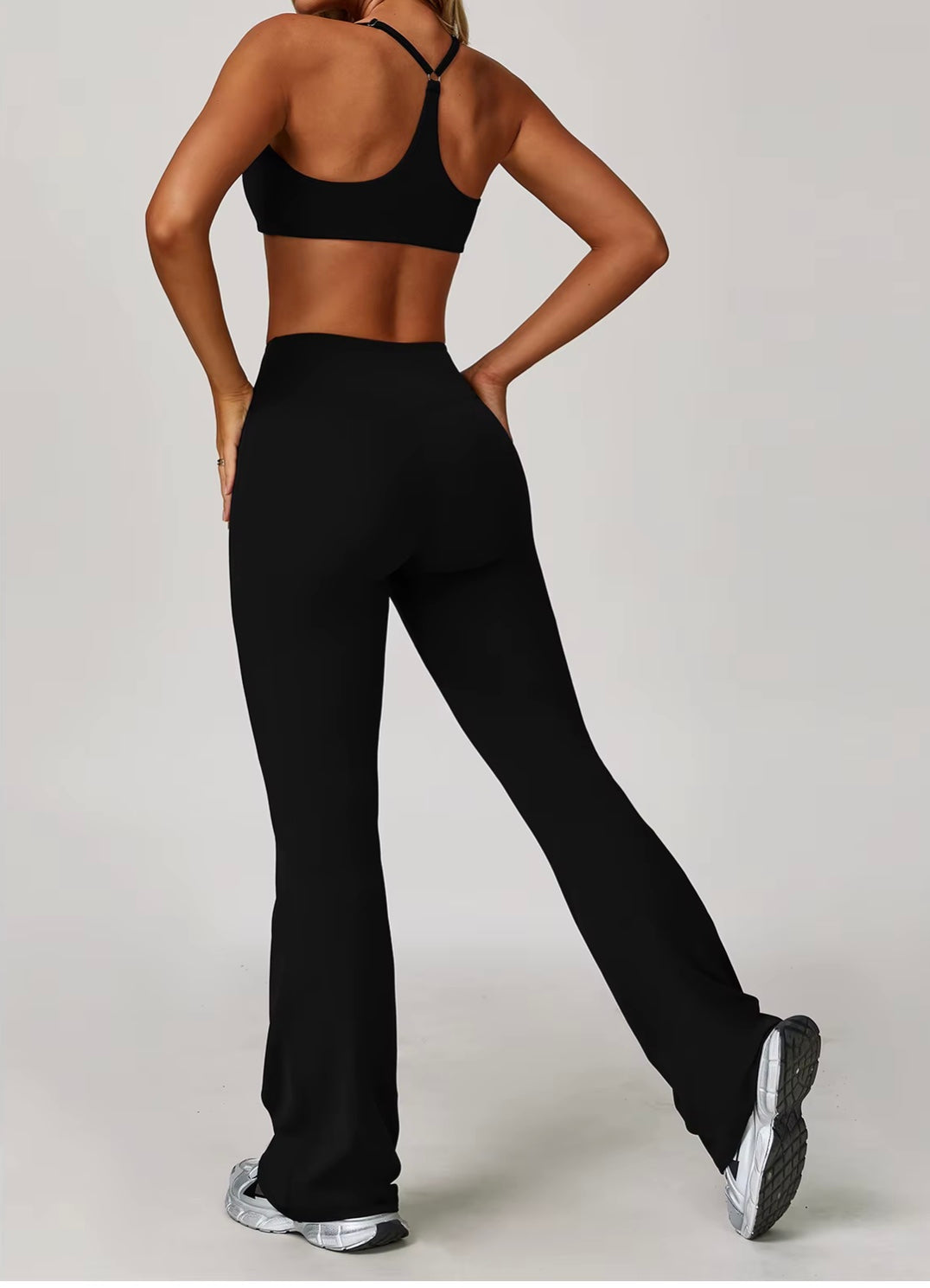 Ensemble de gymnastique 3 pièces pour femmes, veste de soutien-gorge de Yoga, taille haute, Leggings froissés, short, combinaison de sport, vêtements de Fitness