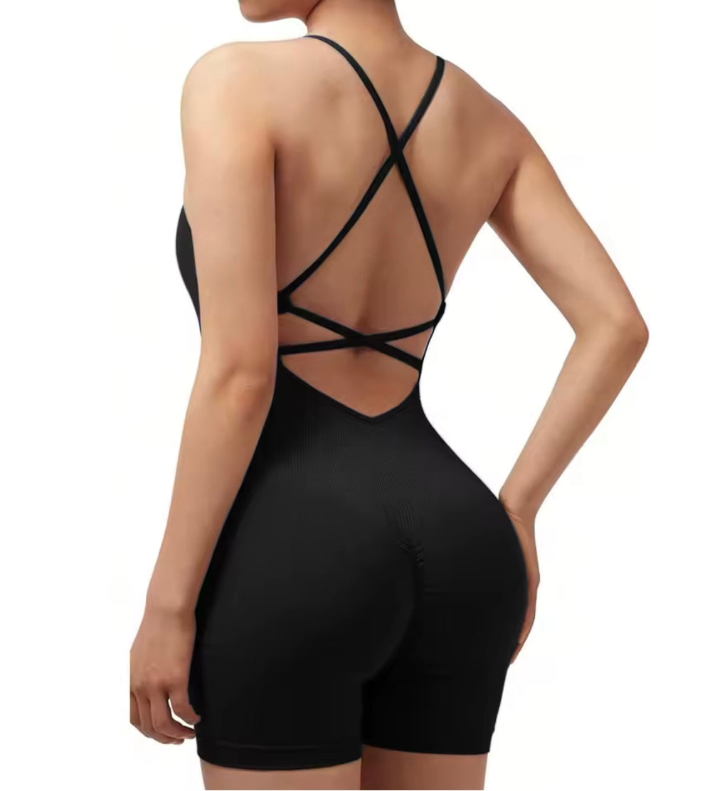 Ensembles de Yoga, combinaisons de gymnastique pour femmes, salopette de sport, vêtements actifs, vêtements de Fitness, d'entraînement pour femmes, tenues courtes