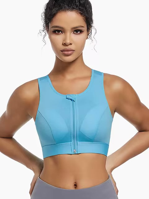 Soutien-gorge de sport grande taille pour femme, haute résistance, absorbant les chocs, haut de