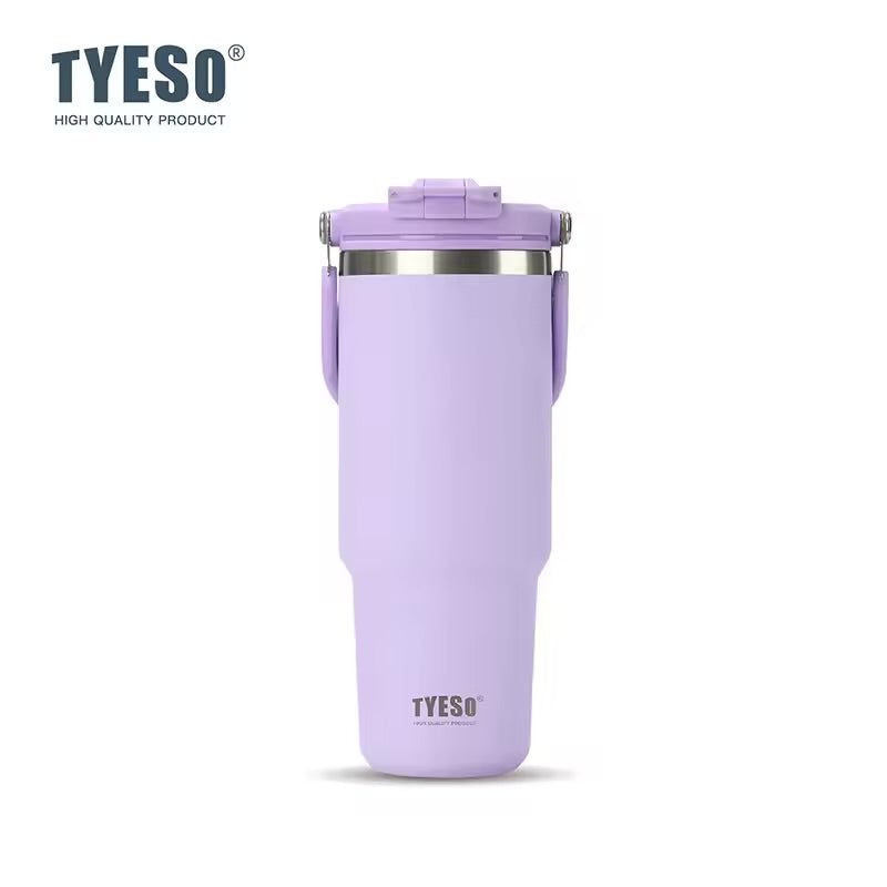 Tyeso Thermos de grande capacité avec poignée