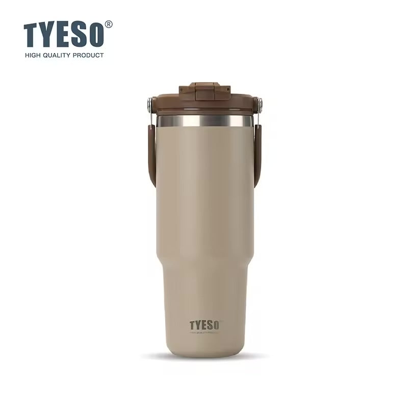 Tyeso Thermos de grande capacité avec poignée