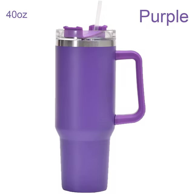 Gobelet isotherme 40 Oz avec paille