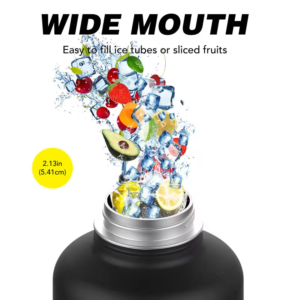 Tasse thermique 900ML en acier inoxydable avec poignée