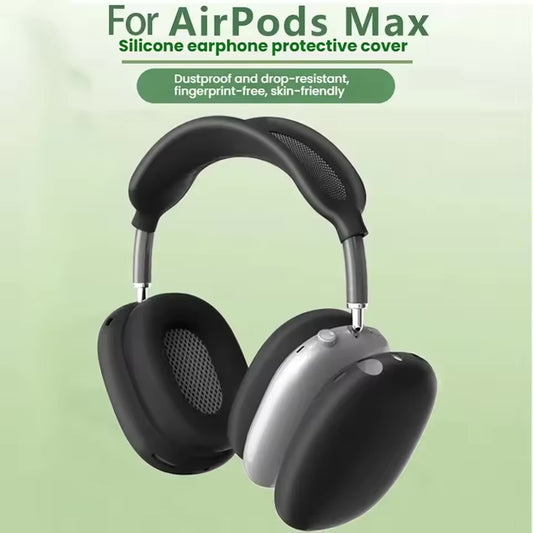 Coque en silicone souple 3 en 1 pour AirPods Max