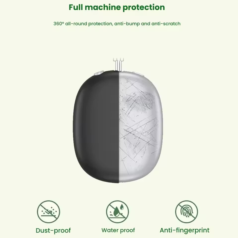 Coque en silicone souple 3 en 1 pour AirPods Max