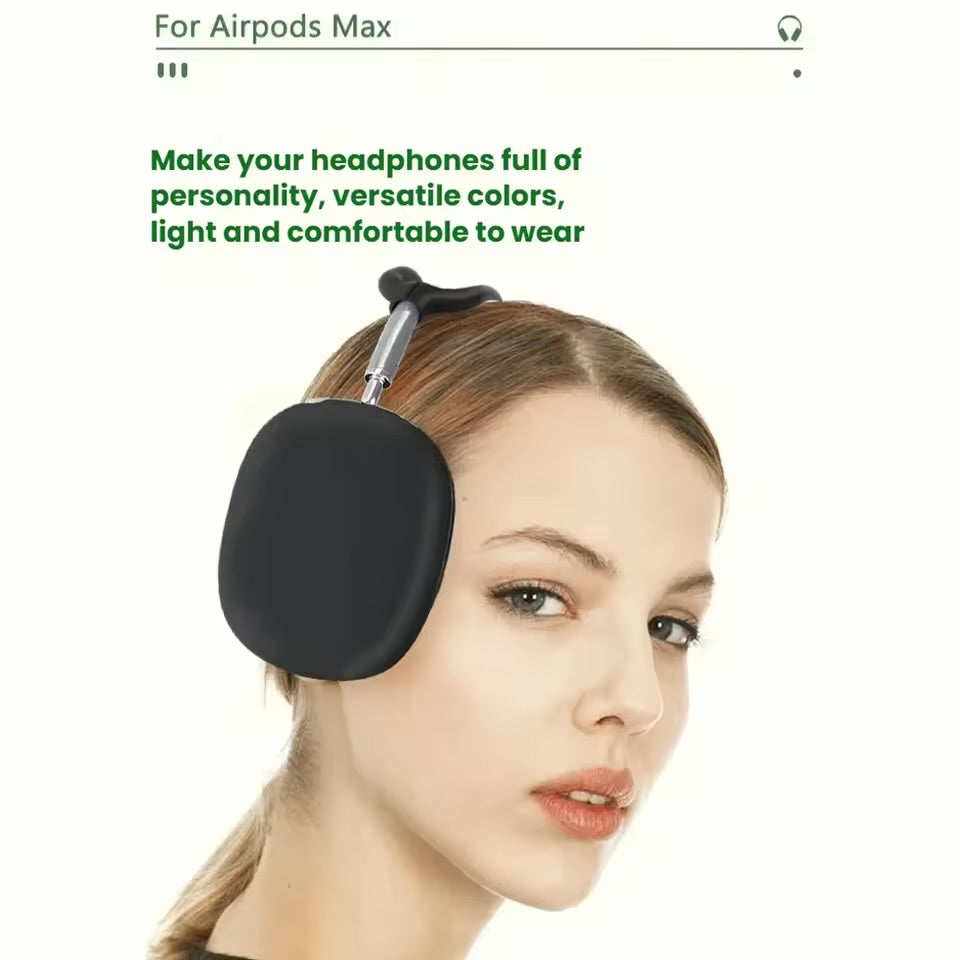 Coque en silicone souple 3 en 1 pour AirPods Max