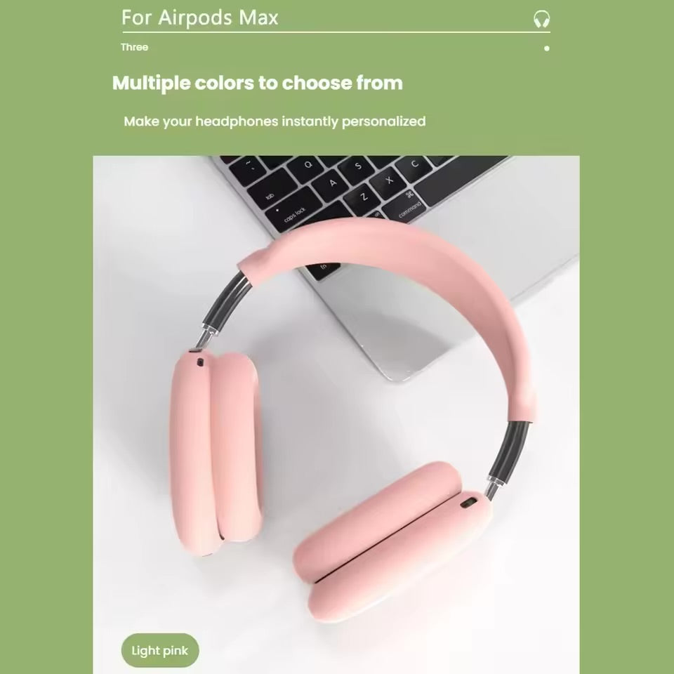 Coque en silicone souple 3 en 1 pour AirPods Max
