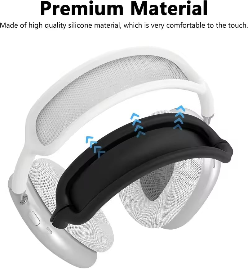 Coque en silicone souple 3 en 1 pour AirPods Max