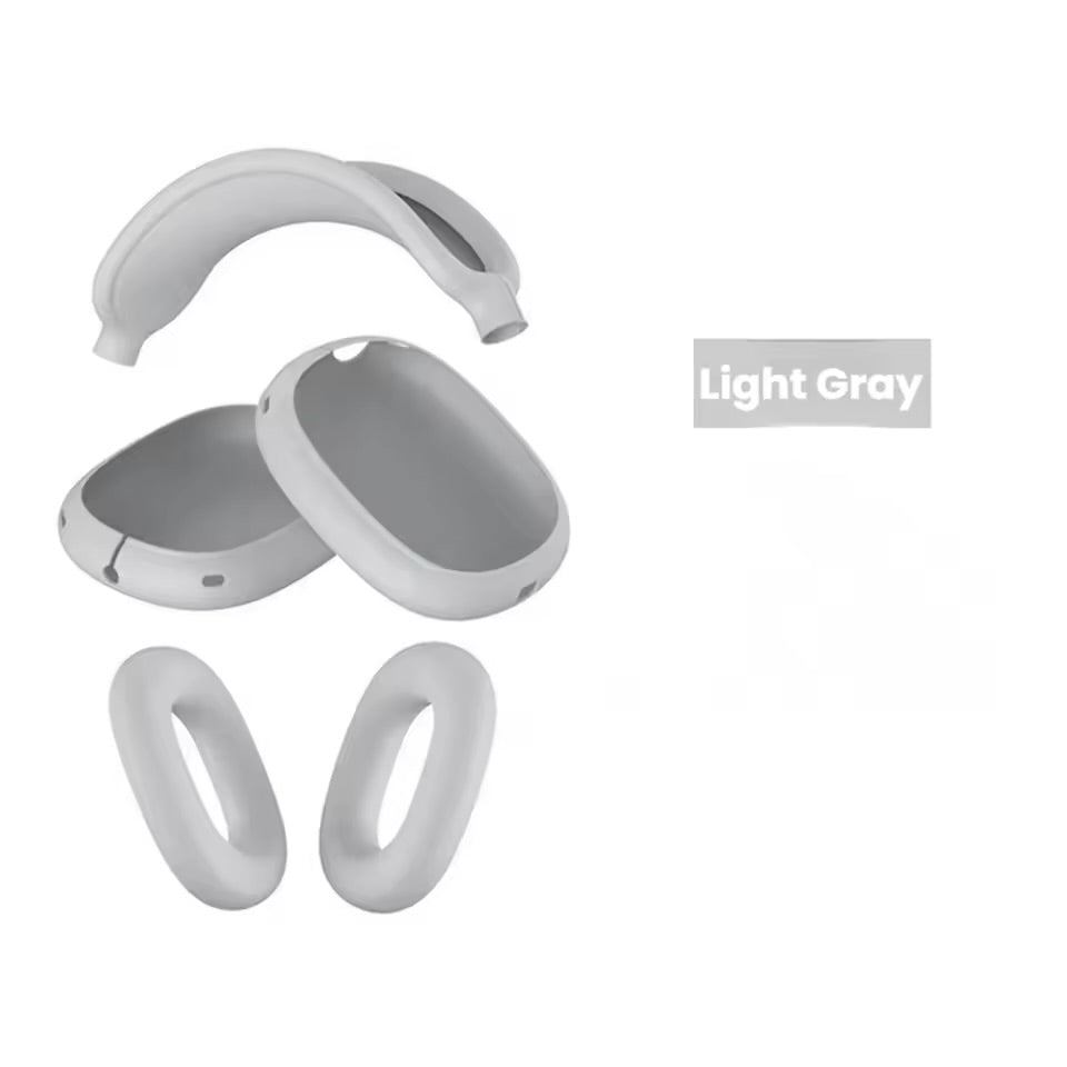 Coque en silicone souple 3 en 1 pour AirPods Max