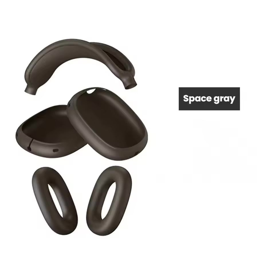 Coque en silicone souple 3 en 1 pour AirPods Max