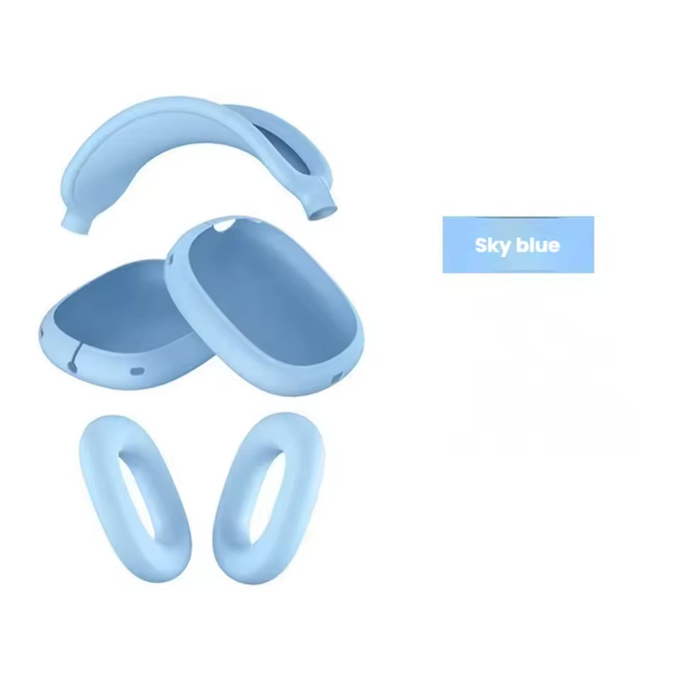 Coque en silicone souple 3 en 1 pour AirPods Max