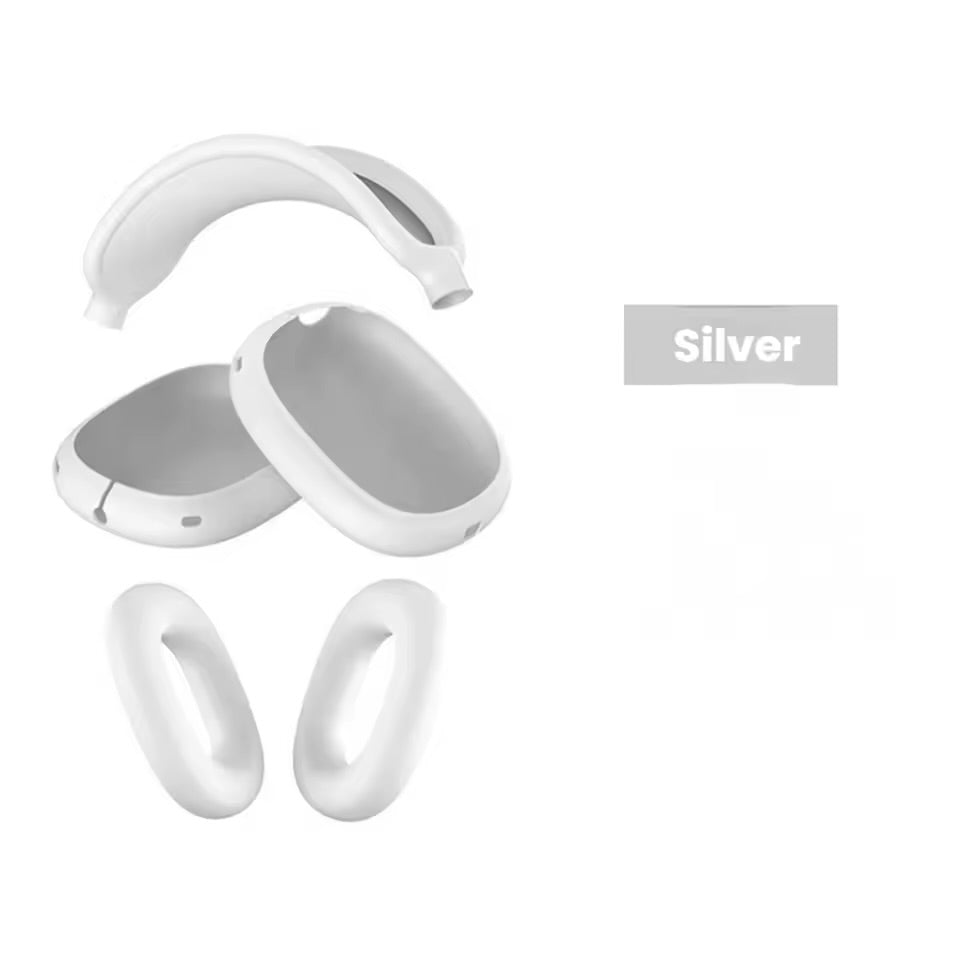 Coque en silicone souple 3 en 1 pour AirPods Max