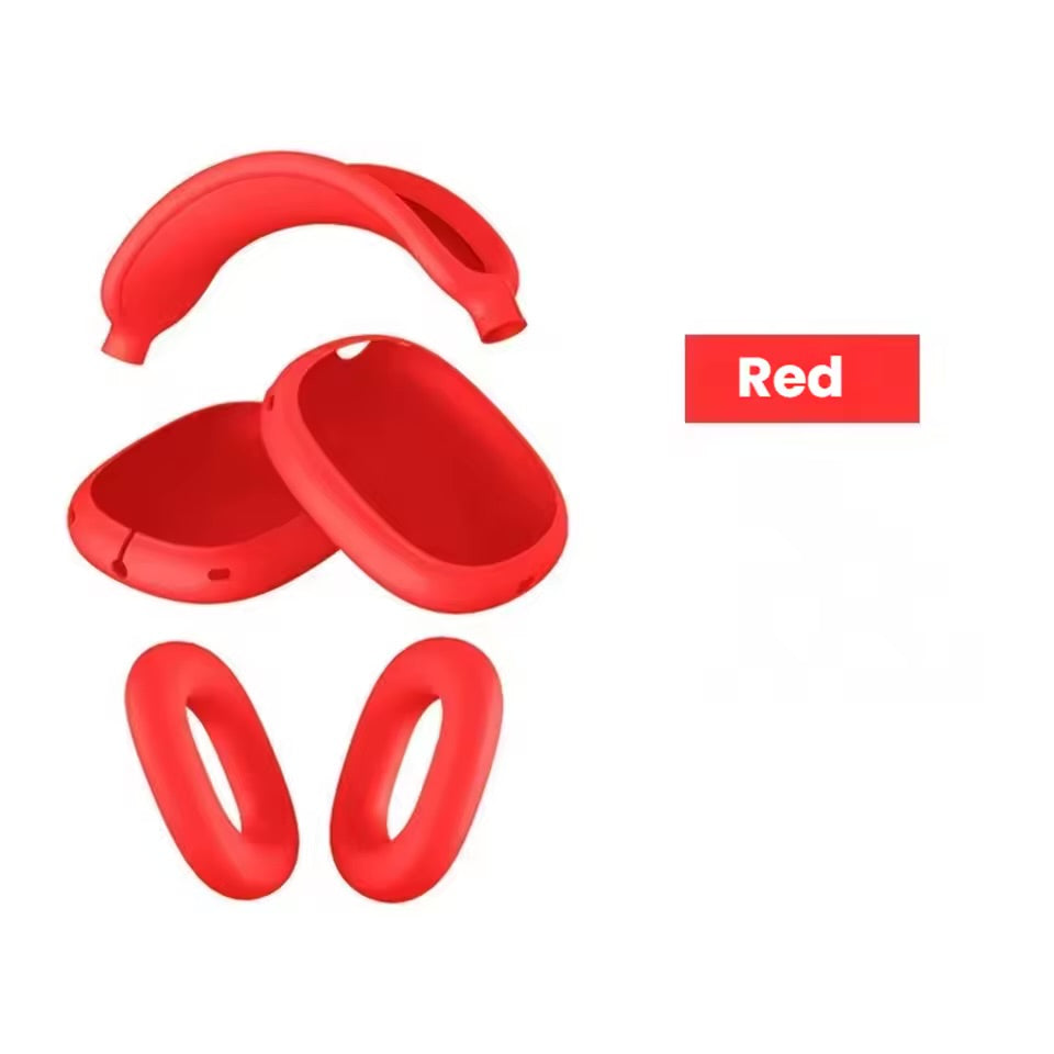Coque en silicone souple 3 en 1 pour AirPods Max
