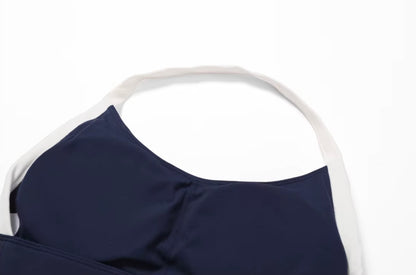 Ensemble de Yoga 2 pièces pour femmes, vêtements d'entraînement Push Up, vêtements de sport, Legging de gymnastique, soutien-gorge de Fitness, haut court, combinaisons de sport à manches longues
