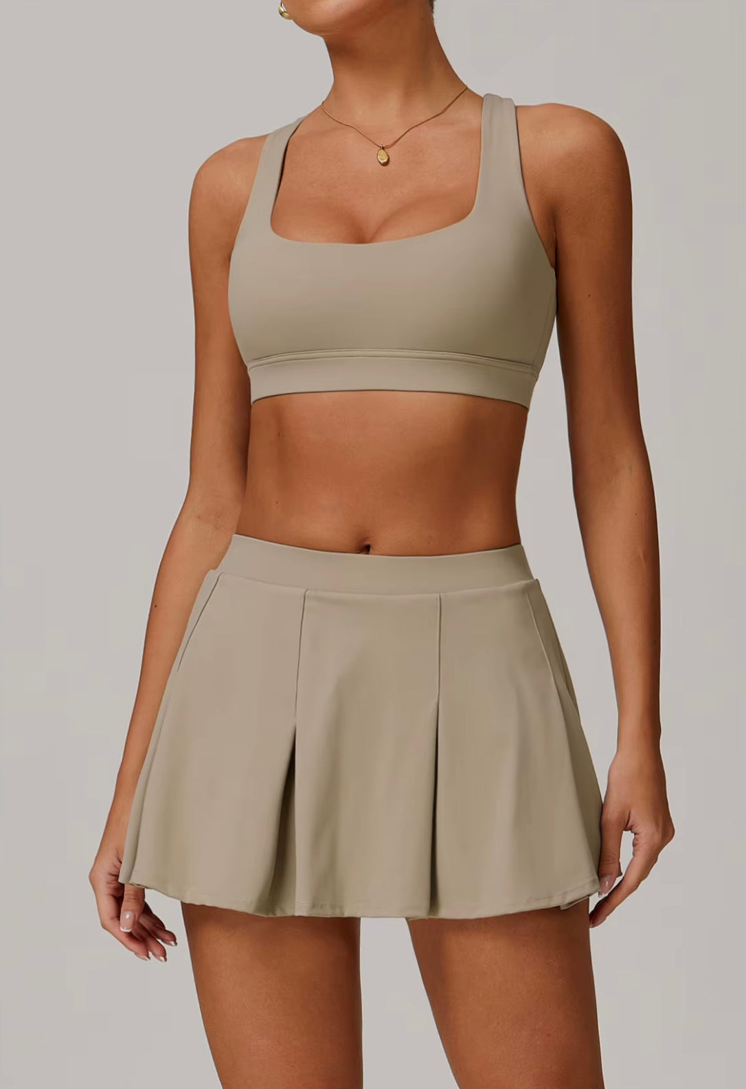 Costume de Yoga 2 pièces, vêtements de sport, ensemble de sport pour femmes, survêtement, Leggings de course, entraînement, manches longues, soutien-gorge Push Up, vêtements de Yoga