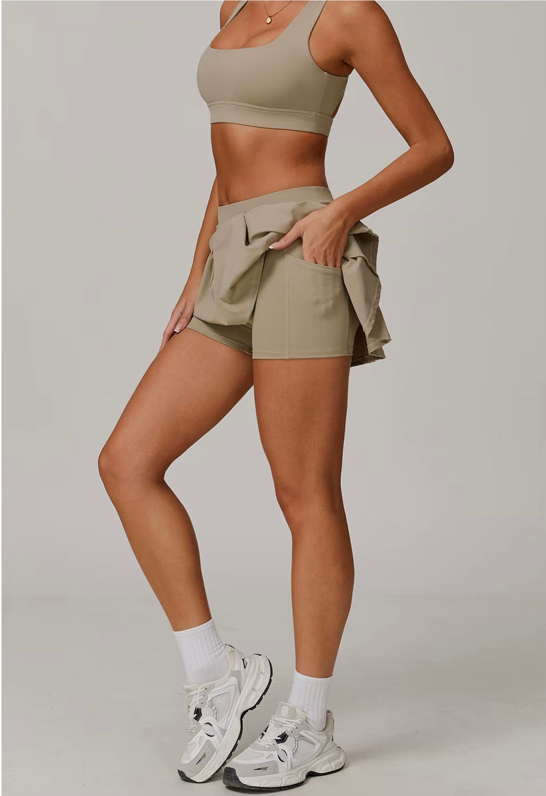 Costume de Yoga 2 pièces, vêtements de sport, ensemble de sport pour femmes, survêtement, Leggings de course, entraînement, manches longues, soutien-gorge Push Up, vêtements de Yoga
