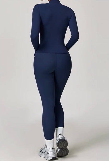 Ensemble de gymnastique 3 pièces pour femmes, veste de soutien-gorge de Yoga, taille haute, Leggings froissés, short, combinaison de sport, vêtements de Fitness