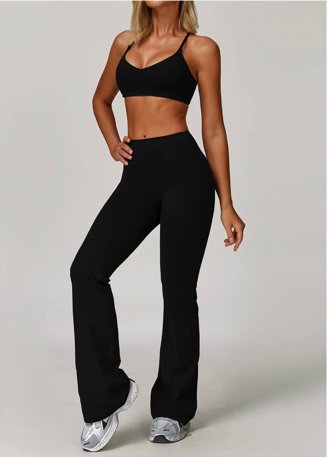 Ensemble de gymnastique 3 pièces pour femmes, veste de soutien-gorge de Yoga, taille haute, Leggings froissés, short, combinaison de sport, vêtements de Fitness