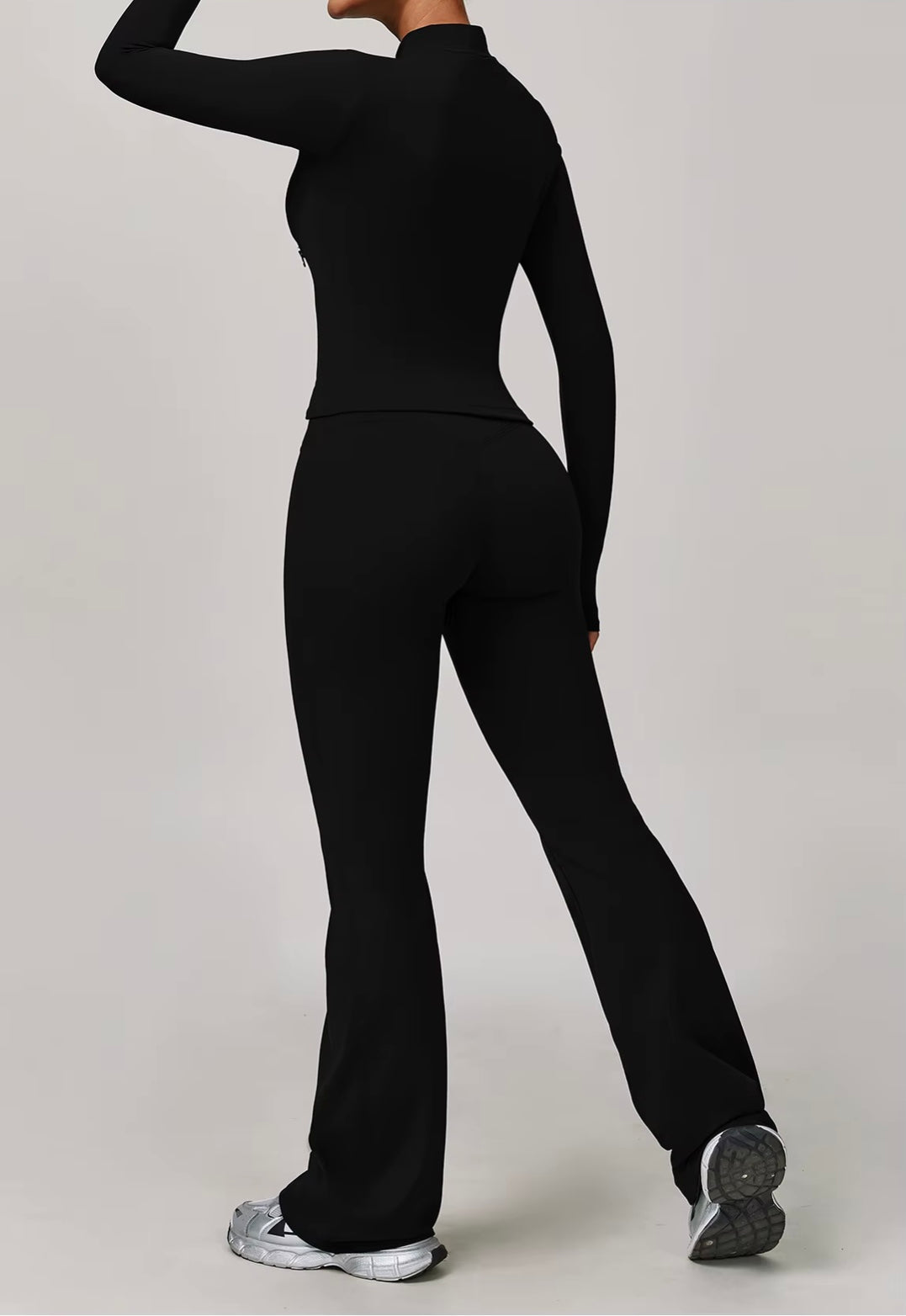 Ensemble de gymnastique 3 pièces pour femmes, veste de soutien-gorge de Yoga, taille haute, Leggings froissés, short, combinaison de sport, vêtements de Fitness