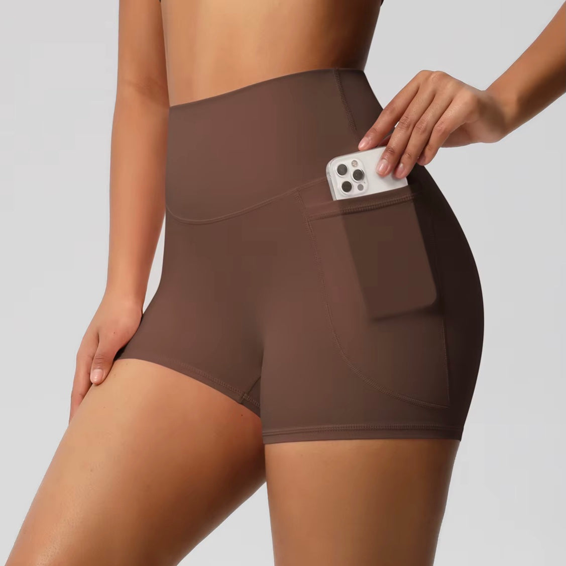Short de sport pour femmes avec poche, Legging de Yoga, résistant aux squats, taille haute, Fitness, serré, séchage rapide, cyclisme, entraînement, gymnastique