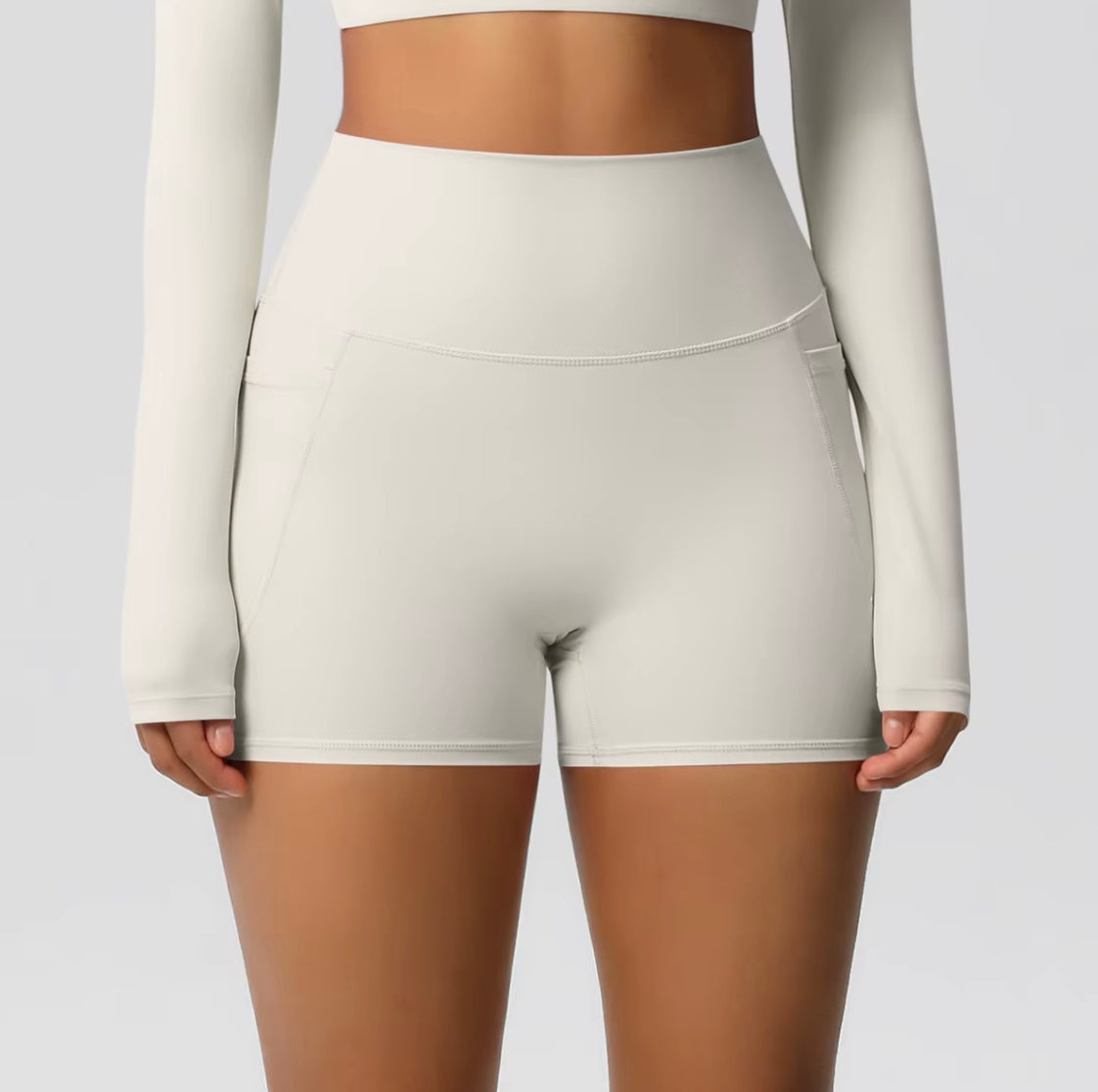 Short de sport pour femmes avec poche, Legging de Yoga, résistant aux squats, taille haute, Fitness, serré, séchage rapide, cyclisme, entraînement, gymnastique