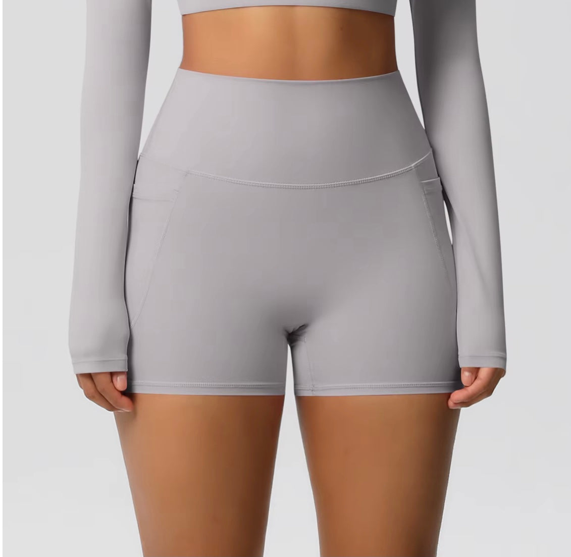 Short de sport pour femmes avec poche, Legging de Yoga, résistant aux squats, taille haute, Fitness, serré, séchage rapide, cyclisme, entraînement, gymnastique