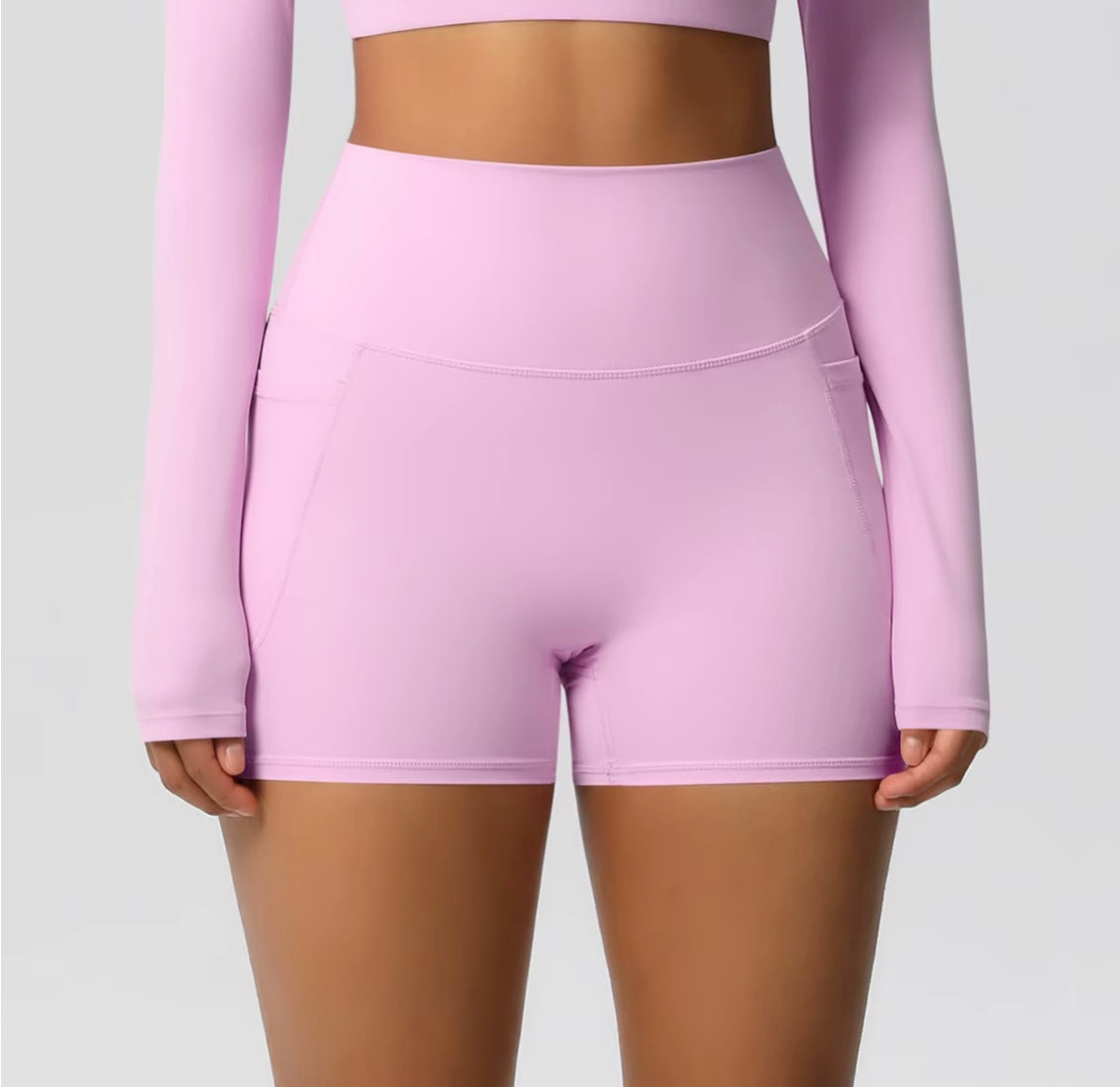 Short de sport pour femmes avec poche, Legging de Yoga, résistant aux squats, taille haute, Fitness, serré, séchage rapide, cyclisme, entraînement, gymnastique