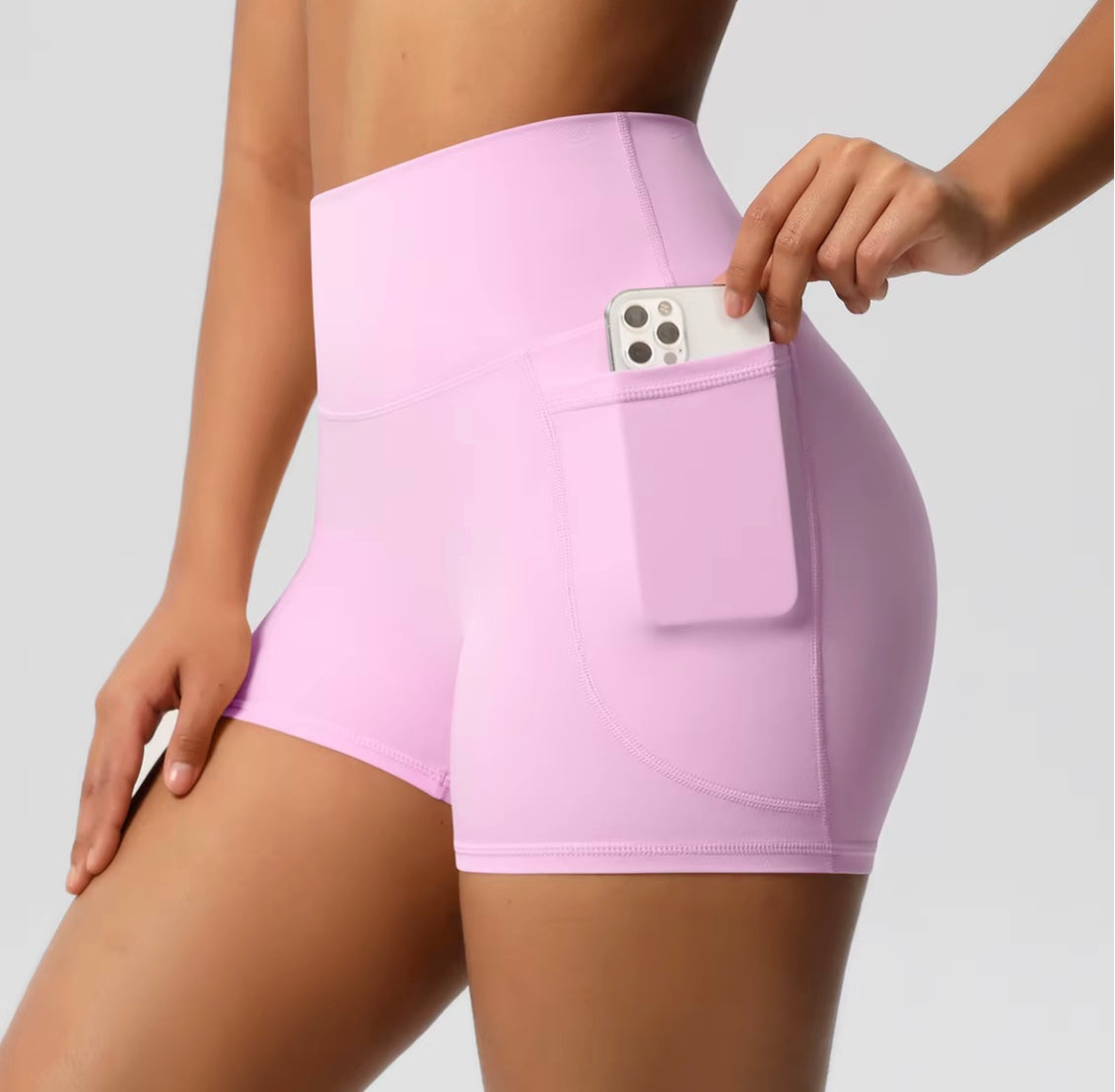 Short de sport pour femmes avec poche, Legging de Yoga, résistant aux squats, taille haute, Fitness, serré, séchage rapide, cyclisme, entraînement, gymnastique
