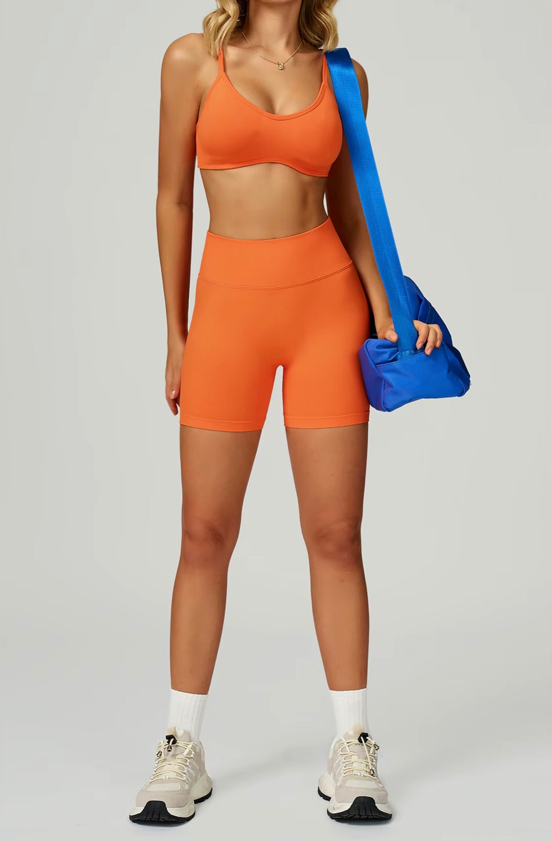 Soutien-gorge de sport sans couture pour femmes, col licou, soutien élevé, push-up, dos ouvert, vêtements de sport, débardeur, sous-vêtements de Fitness, brassière d'entraînement de Yoga