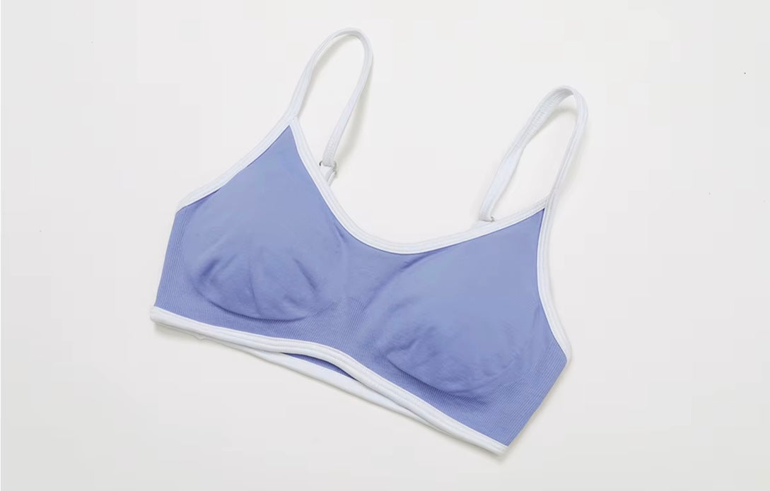Soutien-gorge de sport sans couture pour femmes, col licou, soutien élevé, push-up, dos ouvert, vêtements de sport, débardeur, sous-vêtements de Fitness, brassière d'entraînement de Yoga