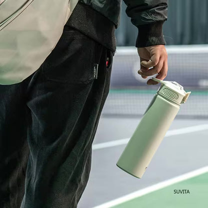 TYESO 600ML/750ML Bouteille d’Eau Thermos