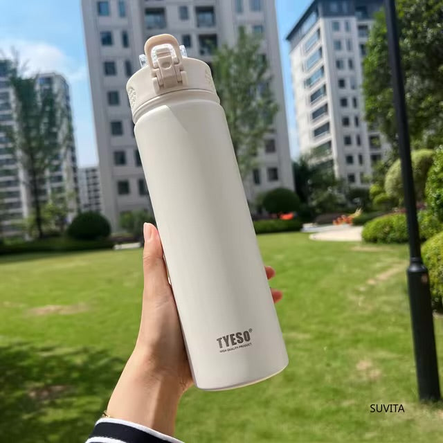TYESO 600ML/750ML Bouteille d’Eau Thermos