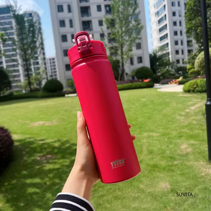 TYESO 600ML/750ML Bouteille d’Eau Thermos