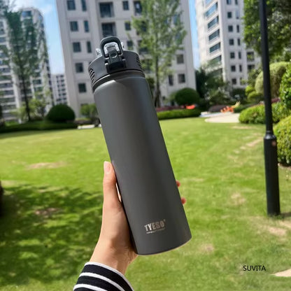 TYESO 600ML/750ML Bouteille d’Eau Thermos