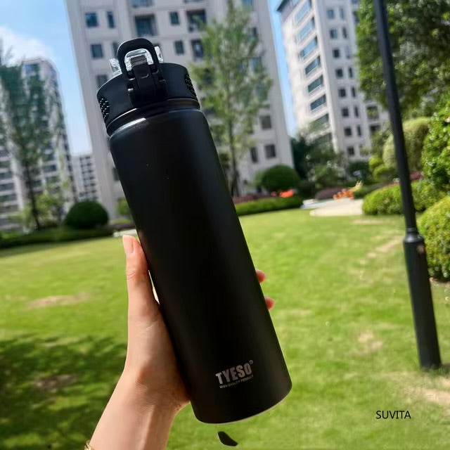 TYESO 600ML/750ML Bouteille d’Eau Thermos