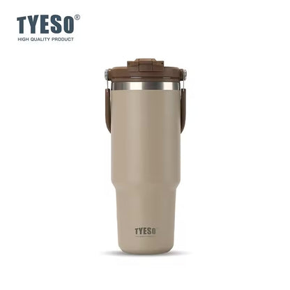 Tyeso Thermos de grande capacité avec poignée