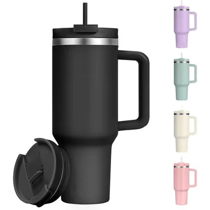 Gobelet isotherme 40 Oz avec paille