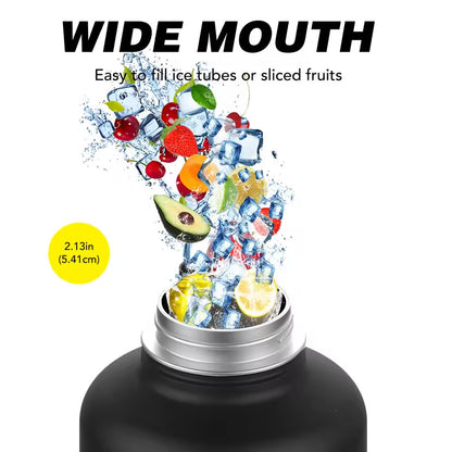 Tasse thermique 900ML en acier inoxydable avec poignée