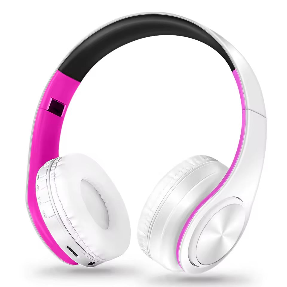 Casque sans fil Bluetooth pour hommes – Édition dorée