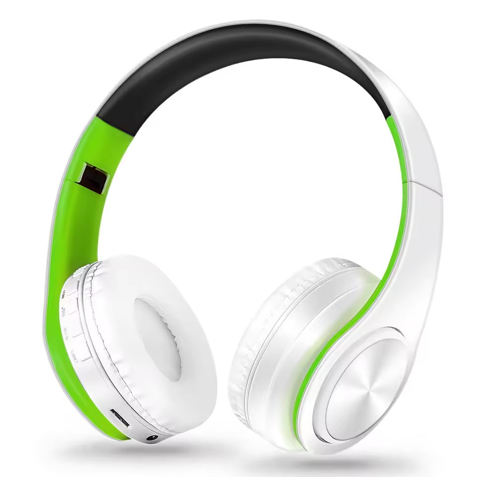 Casque sans fil Bluetooth pour hommes – Édition dorée