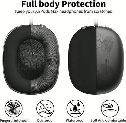 Coque en silicone souple 3 en 1 pour AirPods Max
